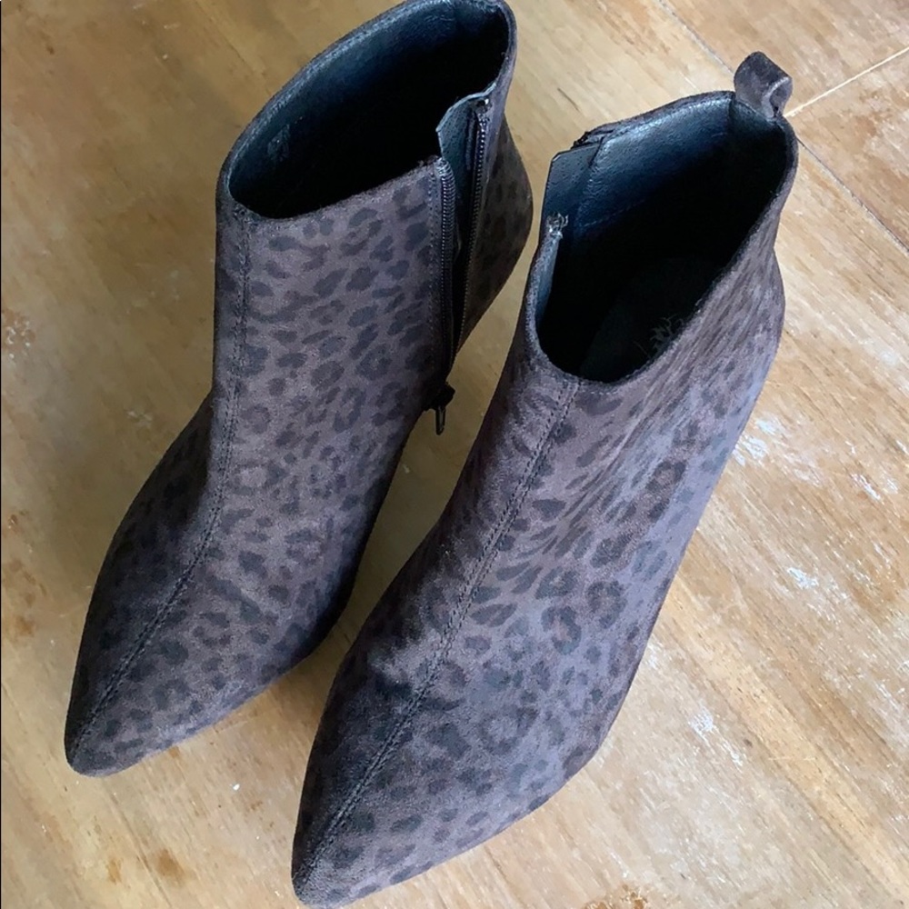 THRIFTED | Cheetah Booties | Size: 7.5